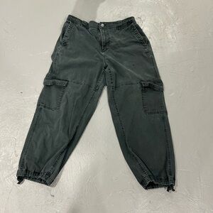 Old Navy Charcoal Grey Cargos